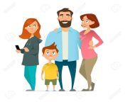 67484214 family mom father son sister with gadget cartoon style characters vector illustration.jpg from mom an son and sister fucking indian pic
