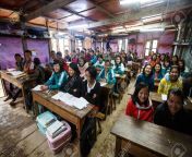 47084493 hakha myanmar june 19 2015 students in loocal school in the hakha region in chin state myanmar.jpg from myanmar all school Ã¡Â€Â•