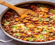 southwest ground beef sweet potato skillet photograph.jpg from and beeg
