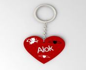 alok name beautiful heart shape plastic keychain best gifts for original imafwgzenxvmzkfc jpegq90cropfalse from alok name image