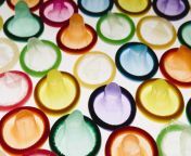 a large group of multi colored condoms displayed o mr7jx5n.jpg from condon