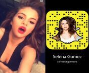 sexy snapchat username to follow selena gomez hottest model.jpg from dread hot snapchat dildo show porn video leaked