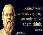 i cannot teach anybody anything i can only make them think.jpg from i want to teach not my beloved step son sex education 1 hd
