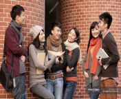 focused 182377578 stock photo chinese college students chatting front.jpg from chinese college students play wi xviteos com