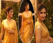 katrina kaif oozes elegance in yellow lehenga set for rs 1 lakh 202311 1700045578.jpg from pooja gor xxx katrina kafe xxx