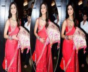 shilpa shetty goes hot and bold in red saree with matching blouse 202210 1665732573.jpg from nikita red saree sex