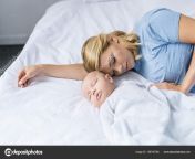 depositphotos 166740768 stock photo mother and baby sleeping together.jpg from mom sleeping with