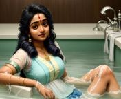 indian kerala actress anu sithara taking bath with big boobs long hair sksghc.png from bathroom panti anu wap in