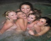 577924 five in the hot tub.jpg from 5 hot por