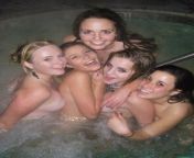 577924 five in the hot tub 296x1000.jpg from sharmila mandre nude sex photos