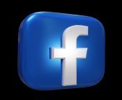 glossy facebook 3d render icon free.png.png from faceook