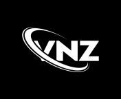 vnz logo vnz letter vnz letter logo design initials vnz logo linked with circle and uppercase monogram logo vnz typography for technology business and real estate brand vector.jpg from vnz