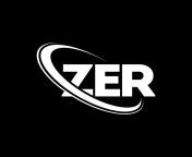 zer logo zer letter zer letter logo design initials zer logo linked with circle and uppercase monogram logo zer typography for technology business and real estate brand vector.jpg from zer