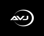 avj letter logo design in illustration logo calligraphy designs for logo poster invitation etc vector.jpg from avj text