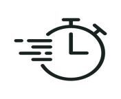 fast clock timer icon quick time fast delivery timer time out sign countdown fast service sign clock speedy flat deadline concept stopwatch in motion symbol vector.jpg from fast taim des