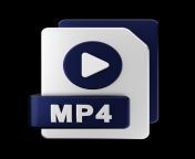 3d mp4 file icon illustration.png.png from mp4