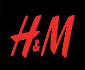 hm logo brand symbol red design hennes and mauritz clothes fashion illustration with black background free vector.jpg from m m h