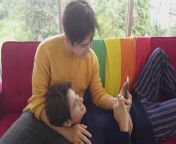 gay couple and rainbow flag in at home with smiling faces happy concept lgbt of homosexual love and life free video.jpg from indian gay site video