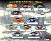 in article family tree for goku2.jpg from dbz goku family tree