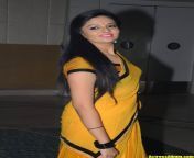 actressalbum com anchor srimukhi spicy hip navel photos in yellow half saree 3.jpg from telugu anchor srimukhi deep navel