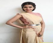 actressalbum com samantha designer pink saree stills 4.jpg from tamil actress andrea hot saree dip sexy first night scenes videosahnaj xxx imaegsবো¦oo hd naked and hairy armpi