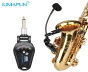 stage saxophone brass instrument sensitive wireless microphone professional performance portable with 6 35 plug uhf transmission.jpg from new mobile sax
