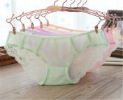 1pcs young girl panties ultra thin hollow underwear girl low rise transparent lace sexy panties breathable.jpg from young panties