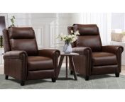 3422 wide classic and breathable top grain genuine leather pushback recliner 28set of 229.jpg from star sessions olivia 28sets