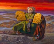 the commandments given to moses at mount sinai 4.jpg from moses and the ten commandments