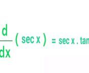 derivative of sec x webp from secx