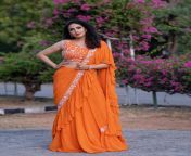 actress sadha orange saree pics 1.jpg from tamil actress sadha saree sex videoian husband and saree wifÃ© first night sex 420 mobi com sanny li