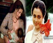 actress mandakini reaction to ram teri ganga maili scene.jpg from actress breast feeding scene