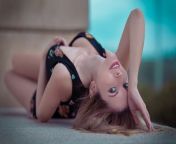 women brunette lying on back arched back wallpaper preview.jpg from back hd
