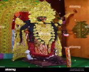 goddess kali idol decorated at puja pandal kali puja also known as shyama puja or mahanisha puja is a festival dedicated to the hindu goddess kali 2a6cg26.jpg from kali puja sexmil village aunty boobs milk young boyomaali xnxxá€«á€€á€„á€º