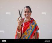 portrait of a rural woman holding scissors 2fk94cj.jpg from indian village house wife sexy videoe xxx sunny leone sex