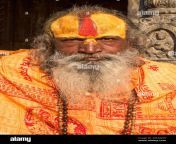 a sadhu hindu ascetic or holy man in hanuman dhoka durbar square in kathmandu nepal 2hc0acw.jpg from sadhu baba ne dhoke se sex kiya xx