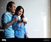 indian couple having fun together while having coffee 2hg35ce.jpg from desi lovers having fun in park