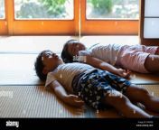 sister and brother taking a nap in a japanese style room 2pkfe0j.jpg from japanese brother sleeping sister