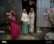 subur banoo 60 right wife of late faizul ali and her two daughter in laws stand outside their house in bahari north eastern assam state india april 16 2023 ali was sent to a detention center after being declared a foreigner in late 2015 and was released on bail in 2019 he died in march leaving behind his wife a mentally ill son two daughter in laws and their children they all live in a single room house made of corrugated tin in this muslim majority village all have been declared foreigners ap photoanupam nath 2pr2cpk.jpg from real village house wife muslim aunty sex videosig mom smoll son sex