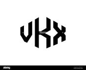 vkx letter logo design with polygon shape vkx polygon and cube shape logo design vkx hexagon vector logo template white and black colors vkx monogr 2rhcnt1.jpg from vkx