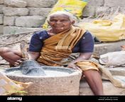 arunachala tiruvannamalai tamil nadu india january 22 2018 indian grandmother preparing food for her family mhy0t0.jpg from tamil village grandmother or old aunty sex video com