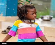 ganvie benin jan 11 2017 unidentified beninese little beautiful girl witl long hair in a village over the lake nokwe benin children suffer of po pc8xt6.jpg from benin vano baby azetogbèdé de benin