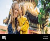 enjoying vacation in china mom and son in forbidden city travel to china with kids concept visa free transit 72 hours 144 hours in china banner rxkfbx.jpg from www china mom son com