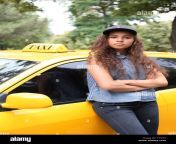 female taxi driver near car tttj7y.jpg from female taxi