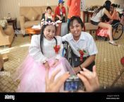 37 year old wang xilin takes pictures with his wife yang hongqin at a caring conference for people with oi osteogenesis imperfecta in schonbrunn hot w9927n.jpg from 37 yrs old married hot and sexy advocate piyumi samaraweera showing her full nude body to her son isham samzudeen and seducing him in bathtub porn video aksharaya letter of fire 2005