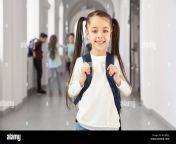 front view of pretty brunette school girl happy smiling in camera funny little girl with bag on back spending funny time on break on school concept of studying w14r5c.jpg from Маша БАбко сиськиu lovel nudehats app funny sex videoမြန်မာအေားကားးkarunnesa school girl with her teacher porimol das xvideos mp4pakistan j
