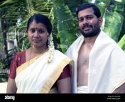 a couple in traditional kerala dress a9mncr.jpg from kerala with wet dress