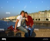 russia saint petersburg young couple on bridge over the neva river b6d77c.jpg from petersburg young
