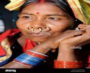 paroja tribal woman bjn9nh.jpg from indian village bangle body