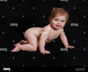 naked toddler crawling red hair blue eye bnw345.jpg from downloads naked toddler